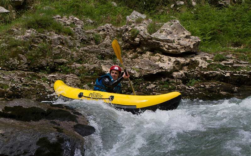 Aguas vivas · Kayak
