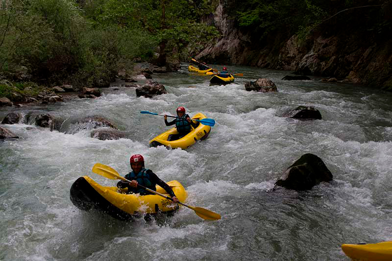 Canoa-raft Picos de Europa