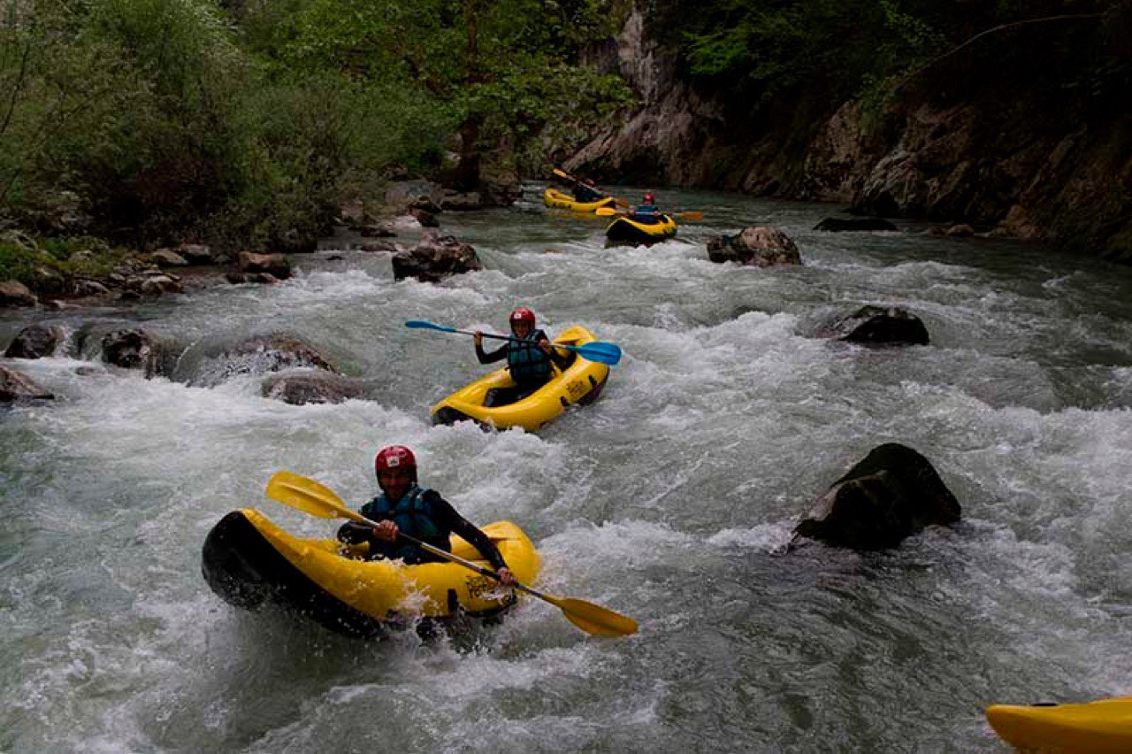 Canoa-raft · Picos de Europa
